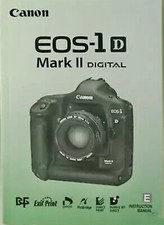 Canon Original EOS 1D Mark II Digital Camera Instruction Manual