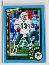2022 CLASSICS TIMELESS TRIBUTES BLUE #107 - DAN MARINO #ED 5/5
