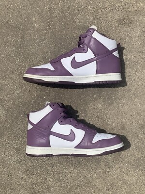 Nike Dunk High 2016 Retro Violet Dust Size 9 Mens Used  display picture 1