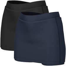 i-sports Womens Skorts Ladies Pro Skirt-Short Combo Premium Performance Comfort