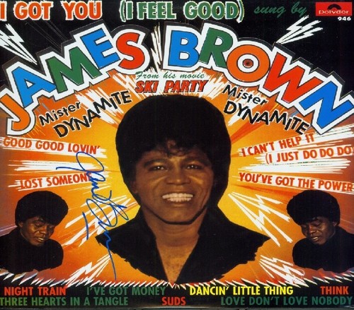 James Brown LP autografato - Foto 2 di 5