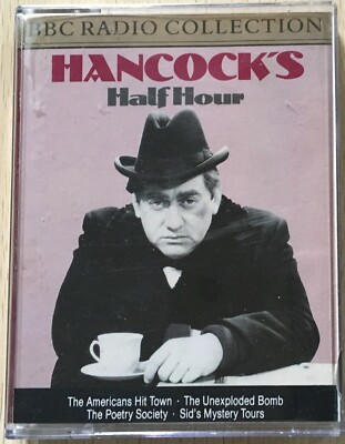 Audio Book HANCOCK'S HALF HOUR on 2 x cass - The Unexploded Bomb, Poetry Society