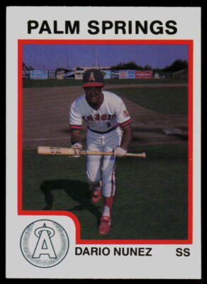 1987 ProCards Dario Nunez Palm Springs Angels