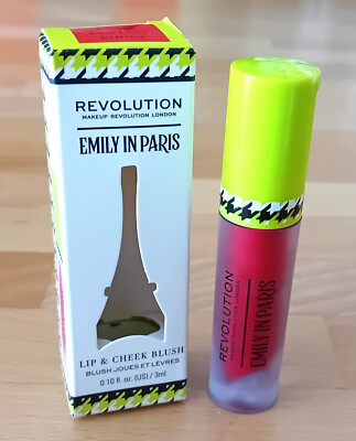 REVOLUTION Emily in Paris Lip & Cheek Blush Fb.Paris Fantasy Rouge Emily 3ml NEU