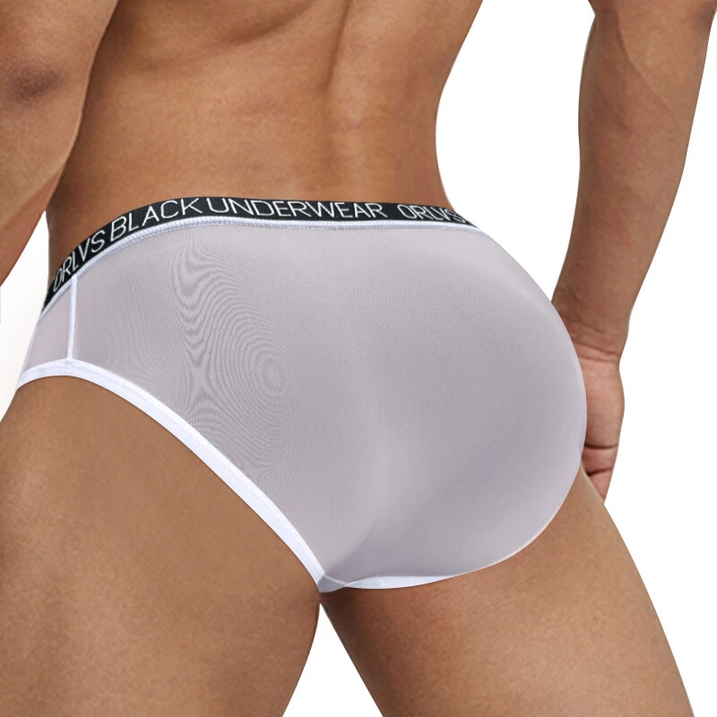 Paquete de 1,4 calzoncillos ropa interior para hombre bikini bolsa abultada bragas calzoncillos transpirables Foto 4 de 4