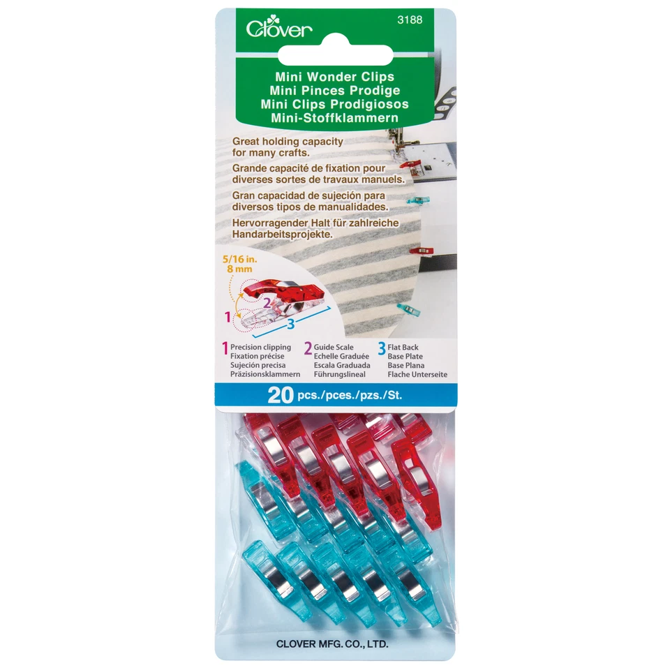Clover Mini Wonder Clips 20 Pack - Image 1 of 1