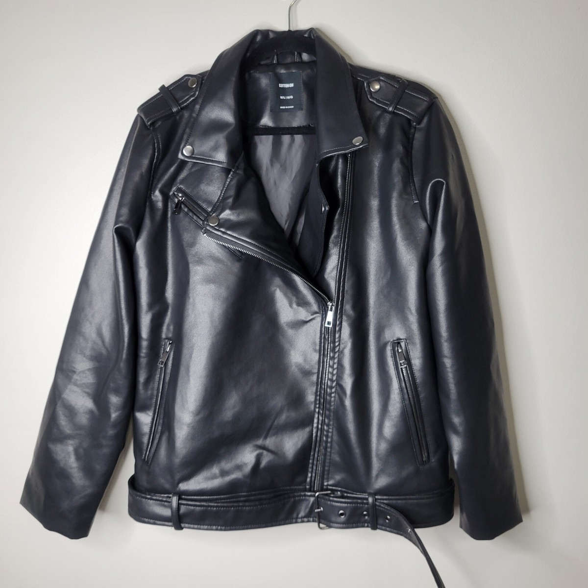 Black Leather Vegan Motorcycle Jacket Outfit Blanknyc Life Changer