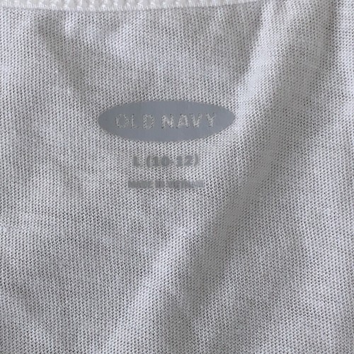 Old Navy Boys Size Large (10-12) White 2021 Flag-Graphic Tank Top NWT - Picture 3 of 4