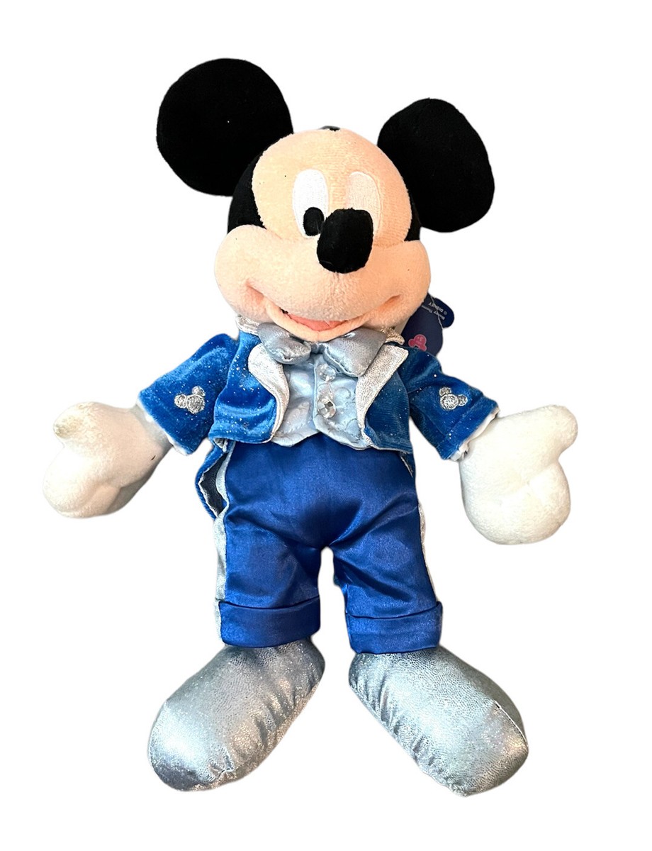 NWT New Disney Parks Mickey Mouse Bean Bag Dream Friends Retired