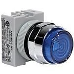 IDEC Corporation APW199D-G-120V Round Flat Assembled Pilot Lights