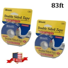 Transparent Tape Double Sided Adhesive Invisible Permanent Tape 83ft Double Face