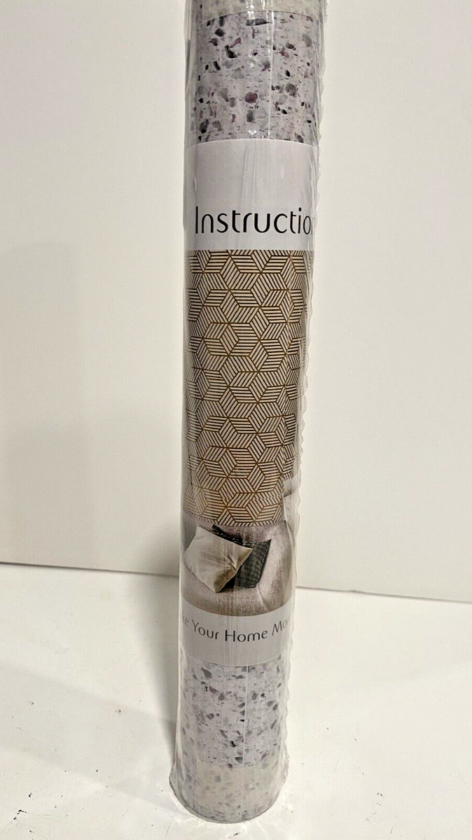 Con-Tact Brand Fodera Autoadesiva Per Mensole – Granito Bianco/Nero, 45,7x16 Cm