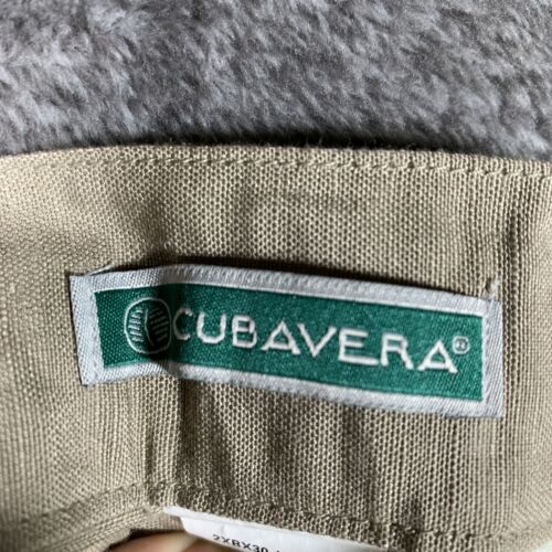 Cubavera Pants Men’s 2XBx30 Linen Blend Trousers Drawstring Elastic Waist - Picture 11 of 13