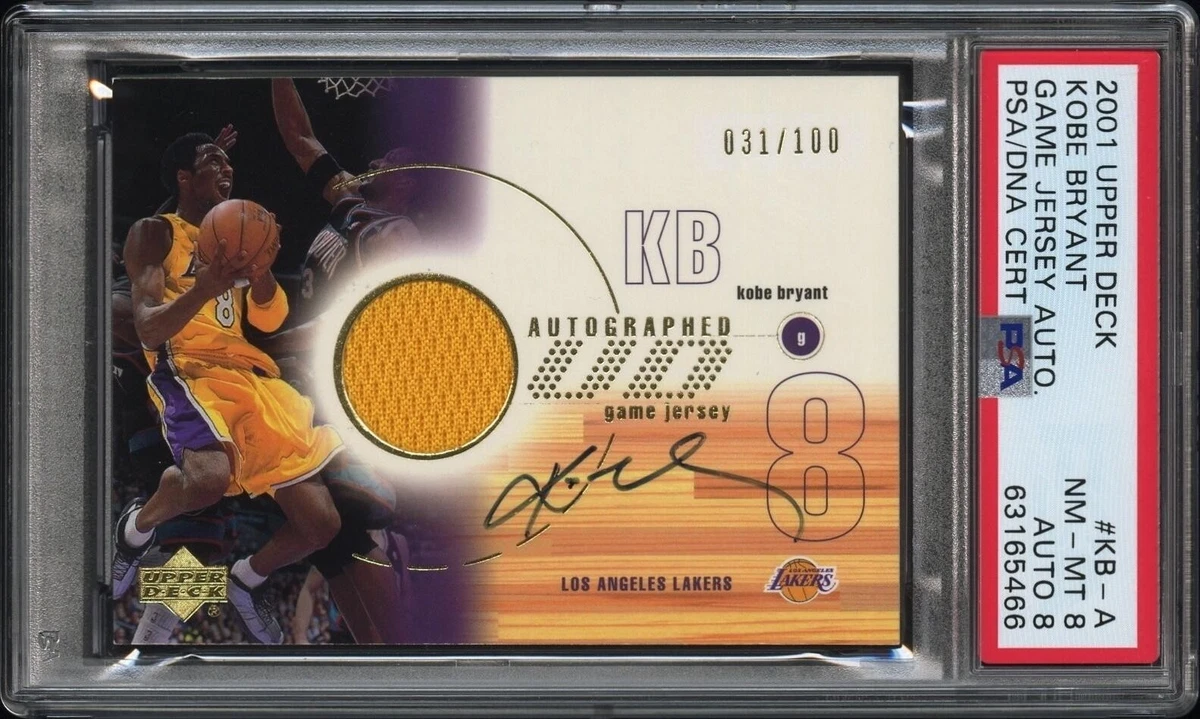 Upper Deck 2001-02 Kobe Bryant #KB-A for sale | eBay