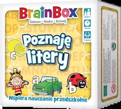 BrainBox. Poznaję litery - Rebel