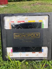 Monopoly Luxe Edition White Gold Adult Collectible Board Game image