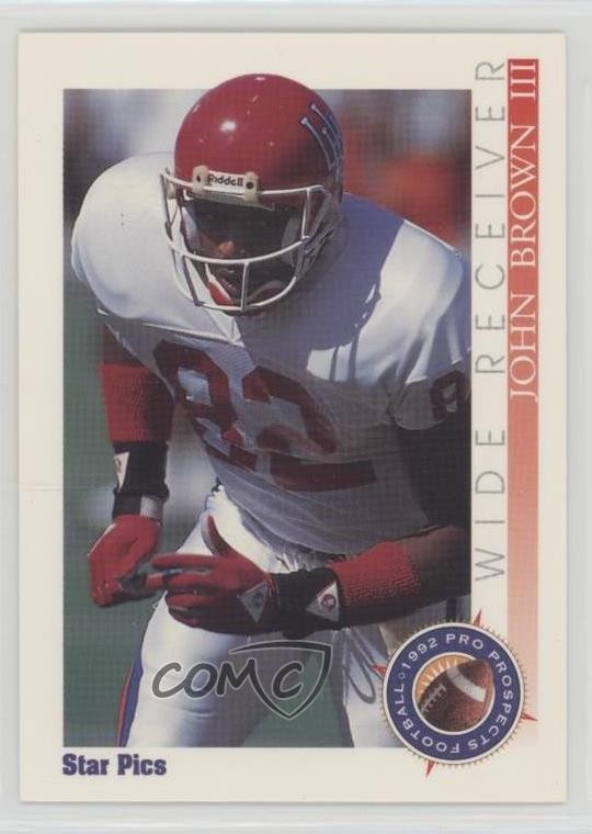 1992 Star Pics John Brown III #24 0q3