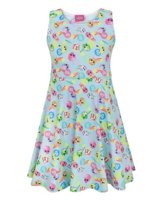 Shopkins Fille 3-4 ans Robe patineuse à manches courtes - Photo 1/3