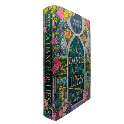 洋書 A Dance of Lies Fairyloot A Dance of Lies by Brittney Arena FairyLoot Edition w/ Sprayed