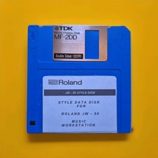 Diskette / Style Data Disk für Roland JW - 50 Musik Workstation Keyboard