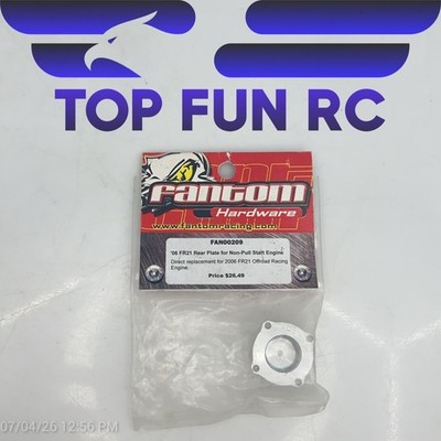 FANTOM HARDWARE '06 FR21 Rear Plate for Non-Pull Start Engine