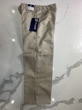 New With Tags French Toast School Uniform Size 8 Khaki Pants W/Adj Waist