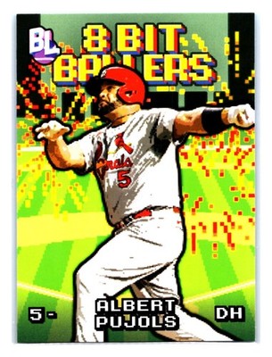 Albert Pujols 2023 Topps Big League 8 Bit Ballers #8B-16 St. Louis Cardinals