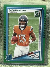 2025 Panini Donruss - Rated Rookie Pat Bryant #336 Press Proof Green (RC)