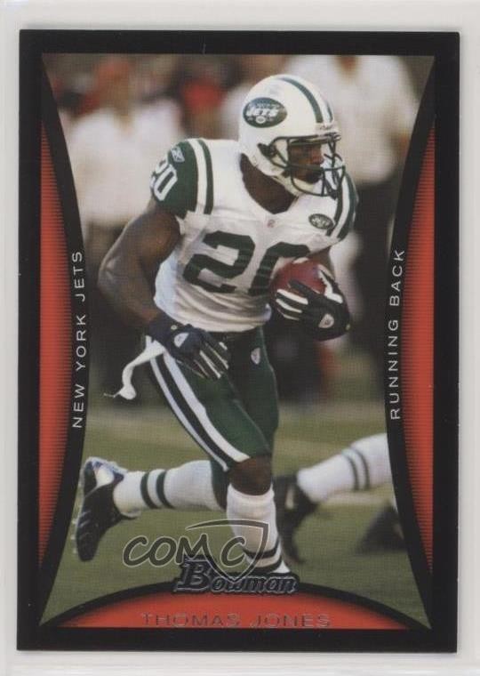 2008 Bowman Thomas Jones #39 0w8