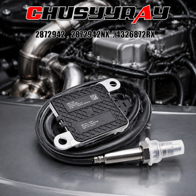 12V Inlet NOx Sensor for Cummins ISX15 fit Kenworth Peterbilt 5WK96740B 4326874