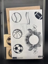 Stampin’ Up! Great Sport 124305 Rubber Cling Stamp