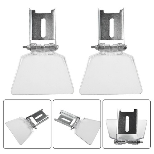 Kit Protection Écran Broyeur 2 Pièces Acier Inox 304 Pour Banc Meuleuse 200/250