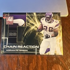 Adrian Peterson 2008 Donruss Elite Chain Reaction Gold /800 #CR-1 Vikings NM-MT