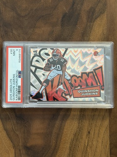 Quinshon Judkins #30 2025 Panini Absolute Kaboom Horizontal card