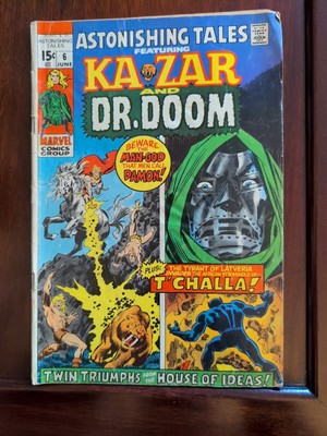 ASTONISHING TALES  MARVEL 1971 DRDOOM DOCTOR DOOM Kazar
