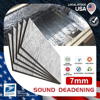 10x 16''x10'' Sound Deadener Noise Proof Deadening Mat Car Heat Shield Insulation