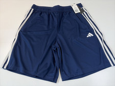 Adidas Aeroready Athletic Shorts Men's Navy Blue Size Large