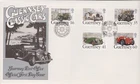 Unaddressed Guernsey FDC First Day Cover 1994 Classic Cars Stamp Set