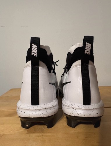 Big & Tall Nike Alpha Huarache nxt mcs weiß schwarz Herren Baseball Stollen neu mit Etikett Gr. 15 - Bild 8 von 9