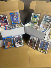 1500+ large Baseball Card lot (5) 1987-1994 Junk Wax Nostalgia Stars HOF Rookies
