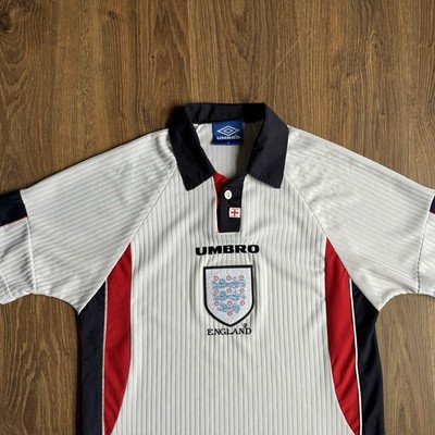 Vintage 1997/1998 Umbro World Cup England Men's Soccer Jersey Size