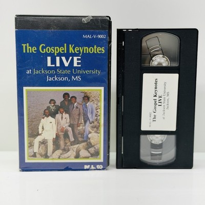 The Gospel Keynotes LIVE at Jackson State University Jackson MS VHS Tape Malaco