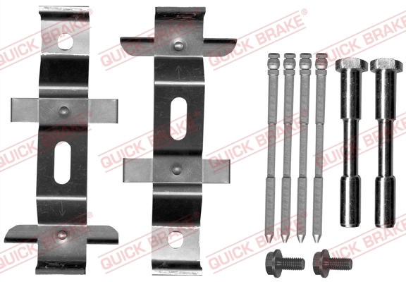 ZubehöRkit, Scheibenbremsbelag Quick Brake 109-1894 FüR Land Rover-image
