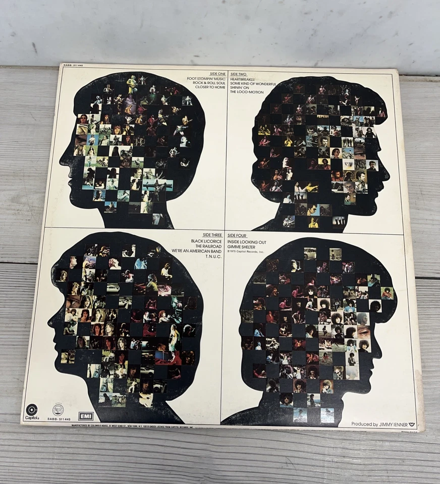 Grand Funk Railroad Caught In The Act - Double LP’s 1975  Vinyl Record Foto 2 de 4