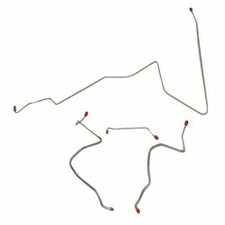 1967 Oldsmobile Cutlass Front Brake Line Kit Power Drum Brakes-akt6712ss