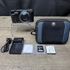 Olympus VR-340 Digital Camera 16.0MP 2 New Batt Charger 4GB Card Soft Case