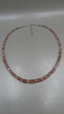 Mine Finds By Jay King DTR Womens Necklace Sterling Silver 925 Strawberry Quartz