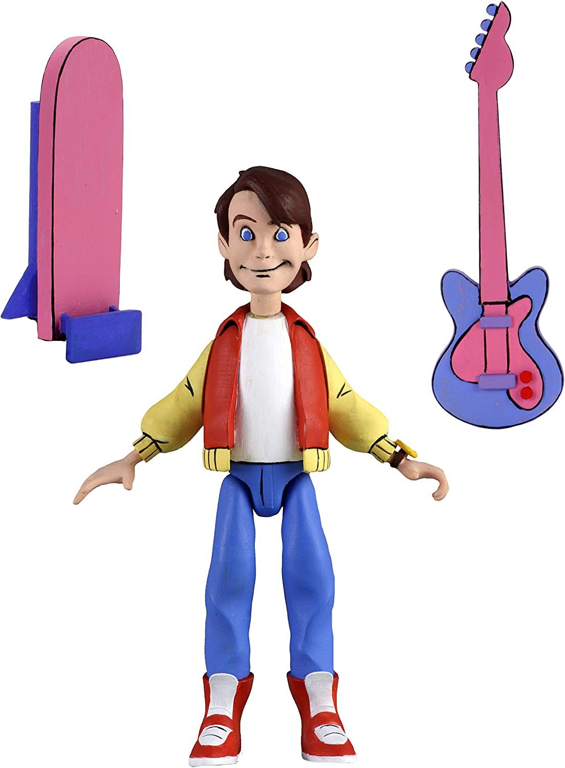 Фигурка Toony Marty Mcfly Gitarre на ховерборде 15 см Return Al Futuro Neca 53604