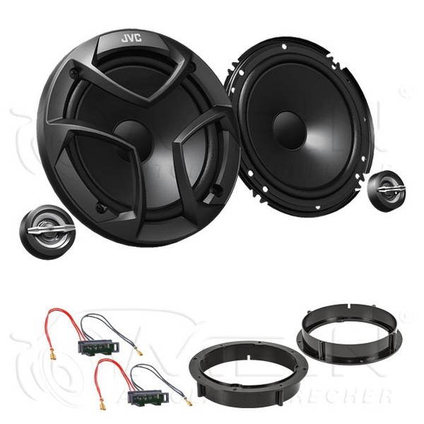 Jvc Lautsprecher FüR Vw T5 Multivan 2003-2009 Heck Hinten 2-Wege 300W 165 #AKO3-image