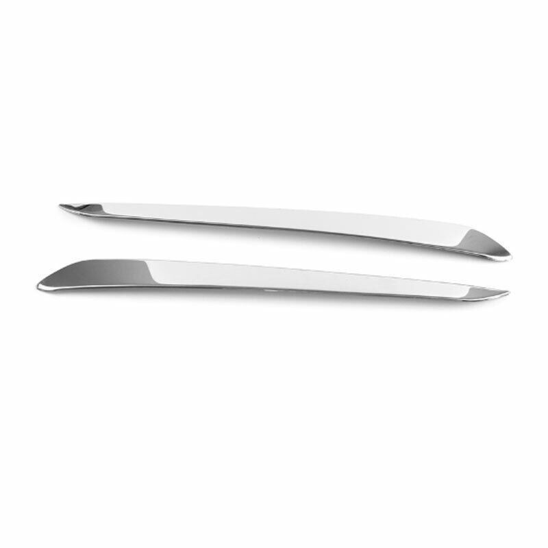 캐딜락 XT5 2017-24용 크롬 스틸 후미등 스트립 트림 3